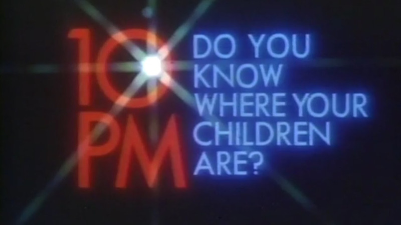 Fox channel 5 asking if you know where your children are
